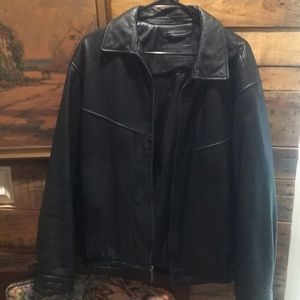Leather jacket